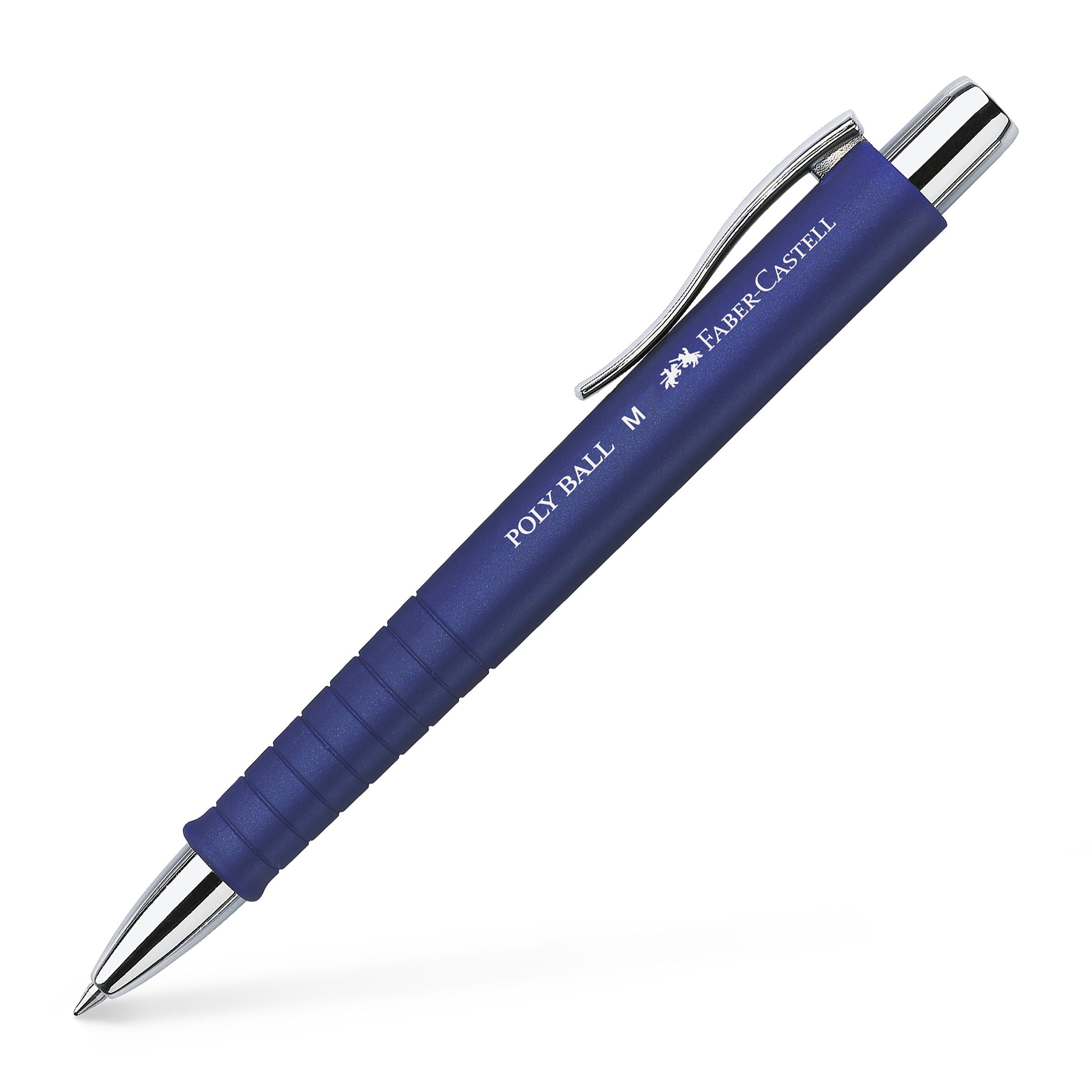 PIX CU MECANISM SI GRIP ALBASTRU POLY BALL FABER-CASTELL PIX CU MECANISM SI GRIP ALBASTRU POLY BALL FABER-CASTELL